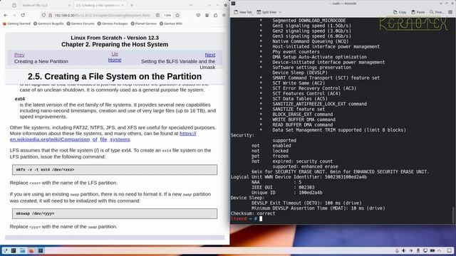 3. Chapter 2_ Preparing the Host System - How to build Linux From Scratch (LFS) 12.3 - Tutorial