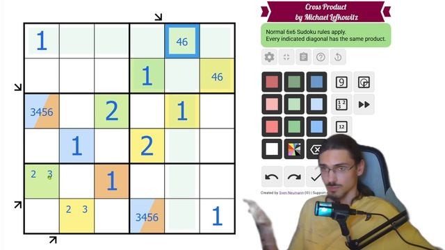 5 - Решаю судоку - (сам не решил) - Cross product смотреть онлайн