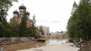 В парке «Беличий остров» в Петрозаводске к концу лета появится новая зона отдыха