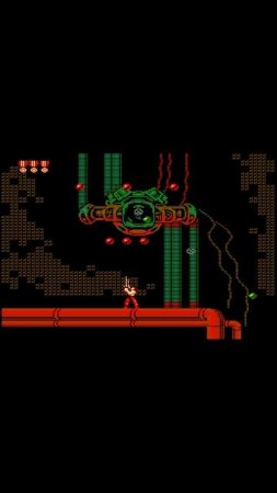 ⚙️ Super Contra X NES — Уровень 3: жуткий глаз на стене 👁️🔫