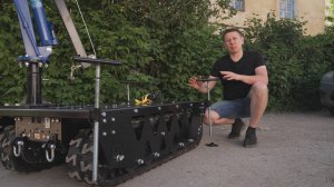 Гусеничная платформа  с управлением Е18М