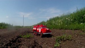 Пожарная машина АЦ-40 выезд 10.07.2025