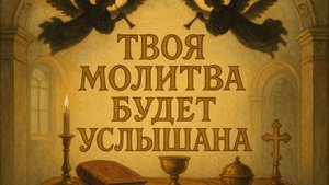 твоя молитва будет услышана
