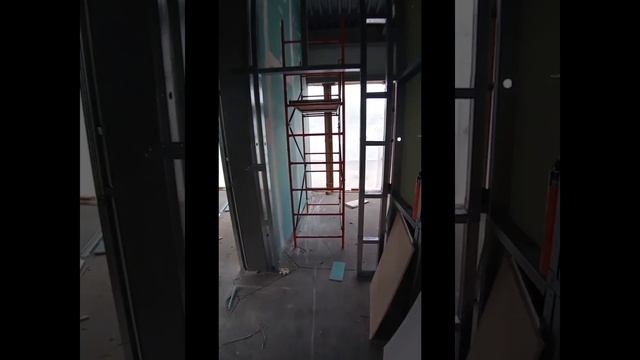 Ангар отделочные работы. Часть 2