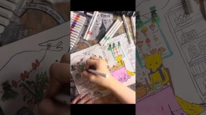 Страшные истории @dasha_roks  + моя раскраска релакс