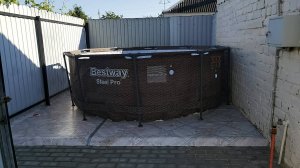 Собрал и установил каркасный бассейн | Каркасный бассейн