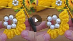 Цветочек крючком #вязаниекрючком #всевжизнисвязано