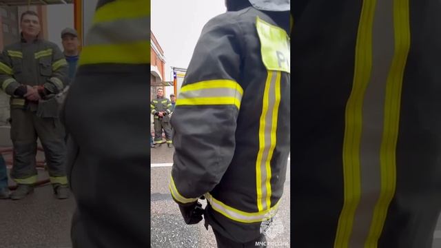 Проводы на пенсию огнеборца Пушкинского района #МЧС_Петербурга