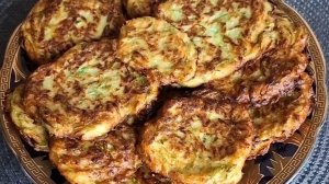 кабачковые оладьи