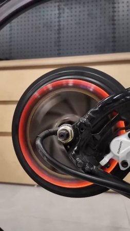 Стресс-тест тормозной системы #72v3000w #ebike #youtubeshorts