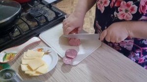 Вот и пятница! Готовлю вкусный  завтрак.