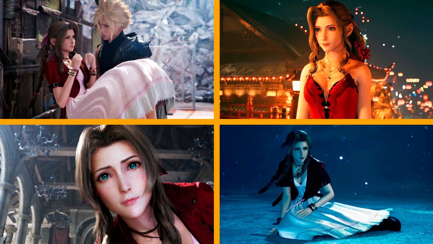 Final Fantasy VII Remake Intergrade | Все сцены с Айрис | Часть 1 | Без комментариев