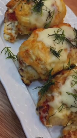 Куриные рулетики с начинкой ✨