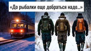 ДО РЫБАЛКИ ЕЩЕ ДОБРАТЬСЯ НАДО