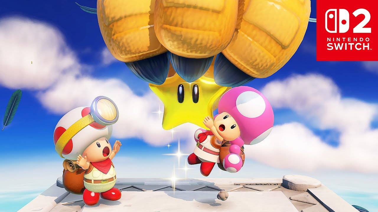 Captain Toad Treasure Tracker  Капитан Тоад: Искатель сокровищ  Nintendo Switch 2  4K 60FPS