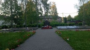 Медвежьегорск. Сквер Памяти жертв иностранной интервенции.