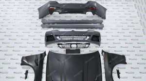 Обвес BMW 5 G30 рест M-tech капот крылья