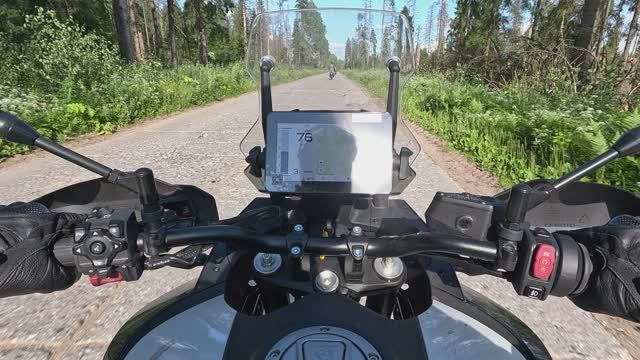 #84-4 CF Moto 800 MT тест драйв | MotoWeekend вместе с ИАТ Спортив