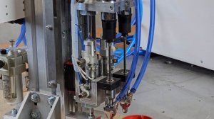 Двухшпиндельная система закручивания саморезов. Автоматическое закручивание саморезов с автоподачей.