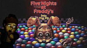 После этой игры я никогда не залезу в бассейн из шариков ---- One night at Freddys Into the Pit #1