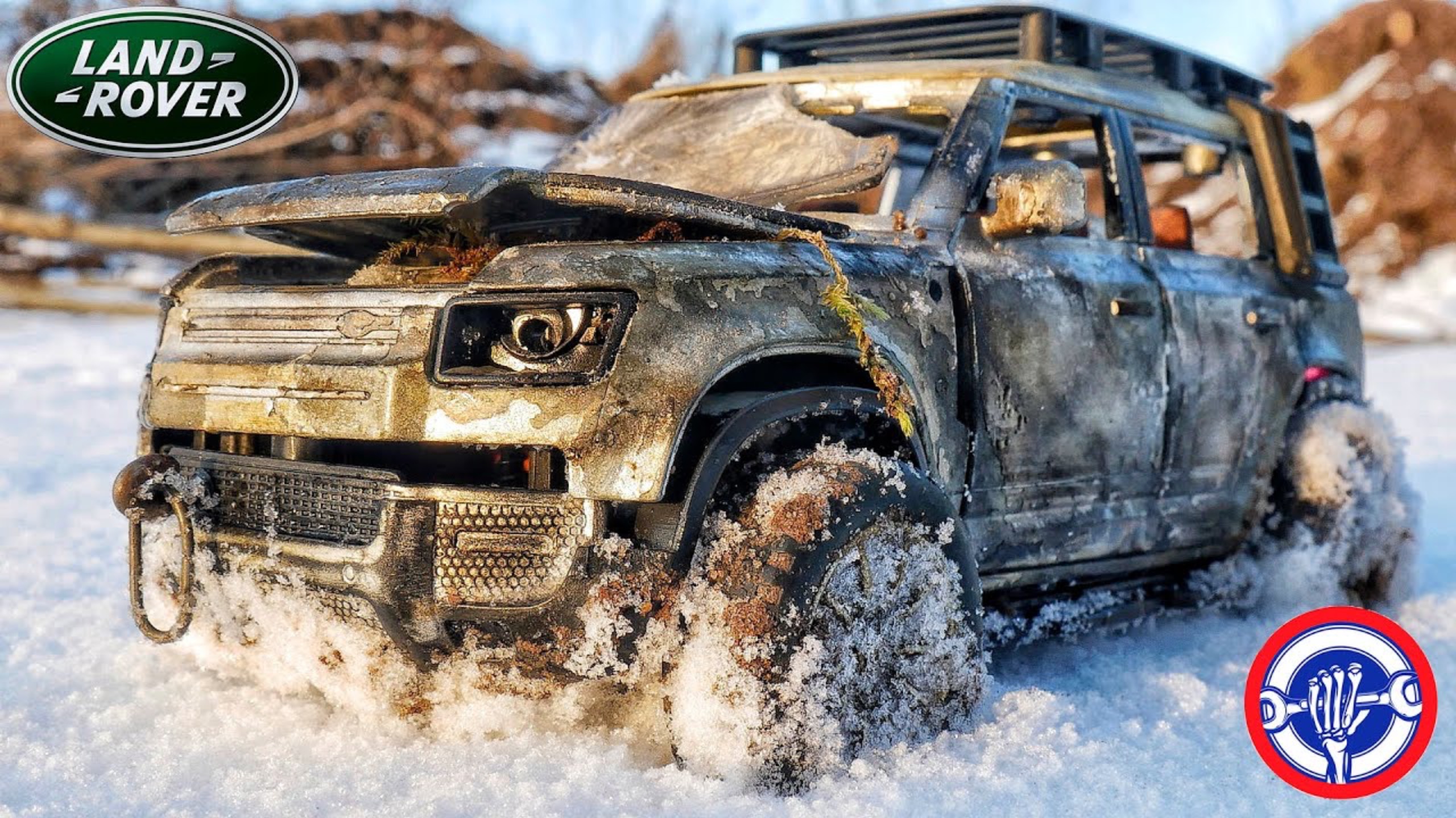 Реставрация LAND ROVER Defender 2021 | Идеальная реставрация модели автомобиля смотреть онлайн