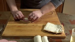 Трубочки из хлеба,простой рецепт рулета Потрясающие рулетики просто и вкусно начинка с сыром, сочные