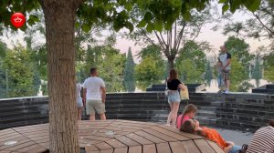 😎Парк Галицкого вечерняя атмосфера с танцами лето 2025.