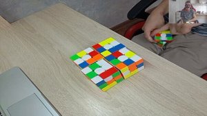 Мульти-блайнд 3х3 5/5 за 26:36.21