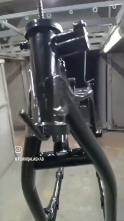 Порошкова полимерная покраска рамы от мотоцикла Урал 💪🏽⚙️🔥