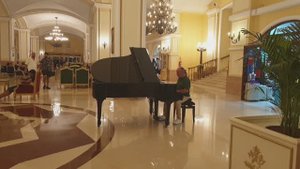 Турция 2024/ Отель Kremlin Palace/Живая музыка. Каждый вечер играют на рояле