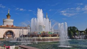 Гуляем по Москве. Фонтаны ВДНХ