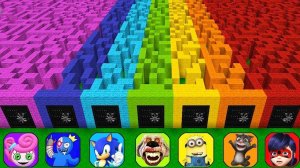 НОВАЯ РУБРИКА КОЛЯН ВЫБИРАЕТ ЛАБИРИНТ ЛЕДИ БАГ ГОВОРЯЩИЙ ТОМ СОНИК В МАЙНКРАФТ