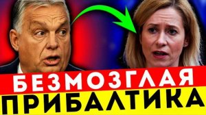 ОПУСТИЛИ В ЭФИРЕ! ОРБАН ПОСЛАЛ КАЛЛАС ВМЕСТЕ СО ВСЕЙ ПРИБАЛТИКОЙ!