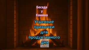 Утренние привычки для продуктивного дня