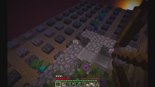 Выживание на одном блоке часть 4