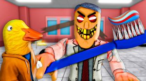 ПОБЕГ ОТ ЗУБНОГО В ОББИ РОБЛОКС! Escape Bob the Dentist! SCARY OBBY