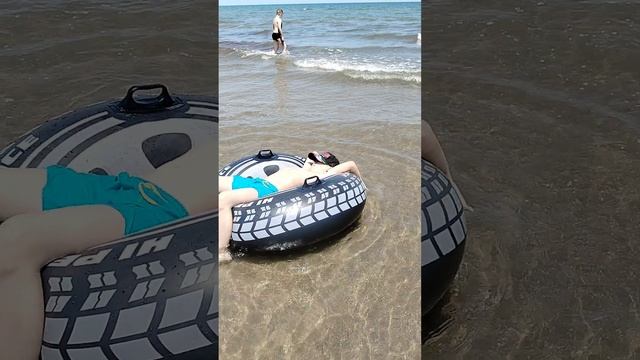 пляж каспийское море Дербент