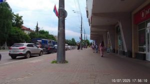 У рынка на Первомайской в Йошкар-Ола июль 2025
