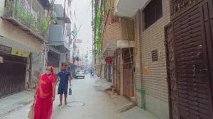 Прогулка по спальным районам Дели #Индия