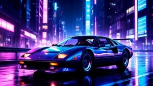 Электронная спокойная музыка для путешествий | Retro Synthwave