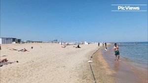 Анапа пляж Витязево сегодня 11 июля 2025. Море, погода в Анапе сейчас. Есть ли мазут на пляжах Анапы