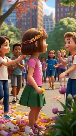 АННА И ЦВЕТЫ 🌸 ВОЛШЕБНАЯ ИСТОРИЯ #shorts