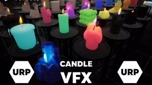Asset Unity - Candle VFX - URP