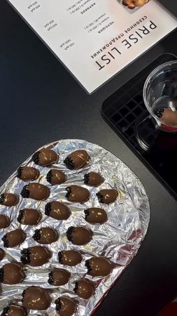 Ежевика в шоколаде