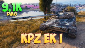 Kpz EK I • Энергичный! - 5 Фрагов 9.1K Урона • Мир Танков