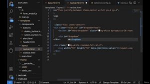 002 Create the dropdown menu