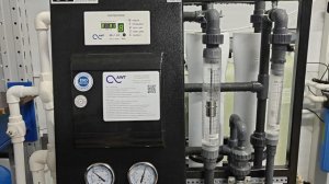 Обратный осмос для промышленного бутилирования воды.