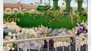 Петропавловская крепость! Фестиваль цветов. Все краски лета: Выставка цветов в Санкт-Петербурге
