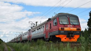 Электропоезд ЭД9М-0154+ЭДТ