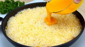 Попробуйте этот рис прямо сейчас❗Это просто и очень вкусно. Рецепт риса с овощами и яйцом